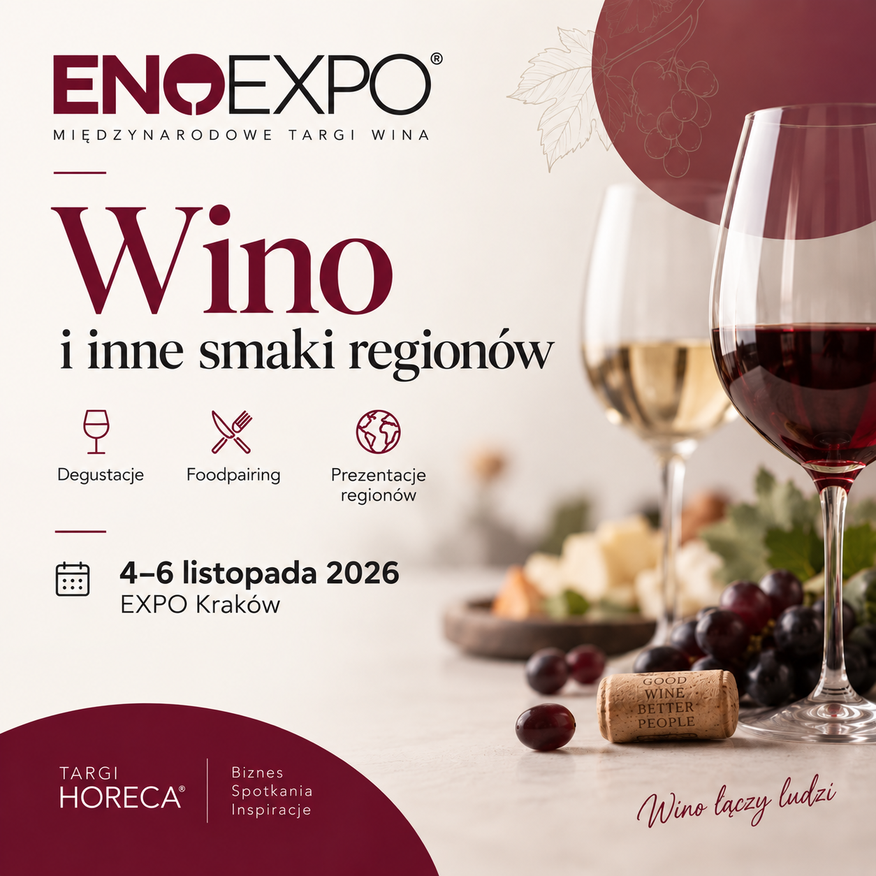 Targi ENOEXPO® 2026 - Wino i inne smaki regionów