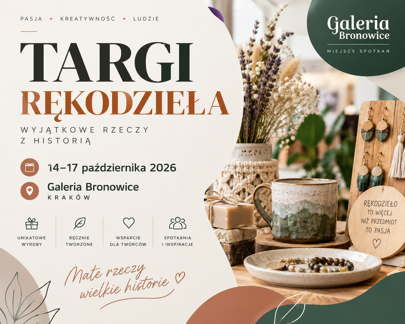 Targi Rękodzieła w Galerii Bronowice