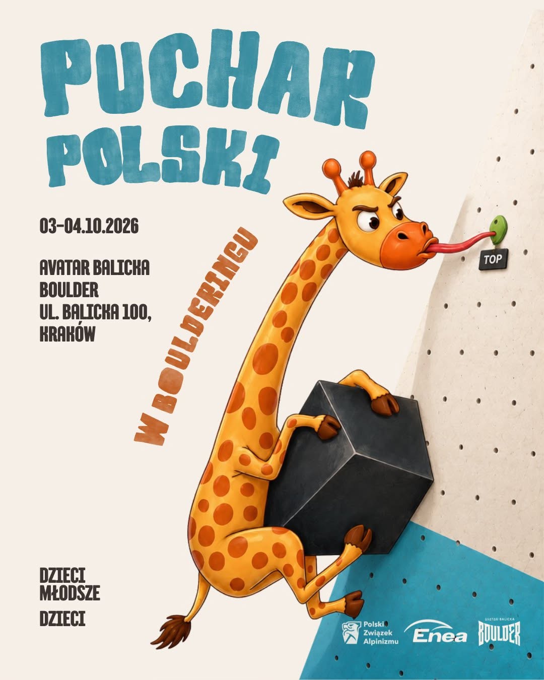 Puchar Polski w Boulderingu - Kategorie DM i D