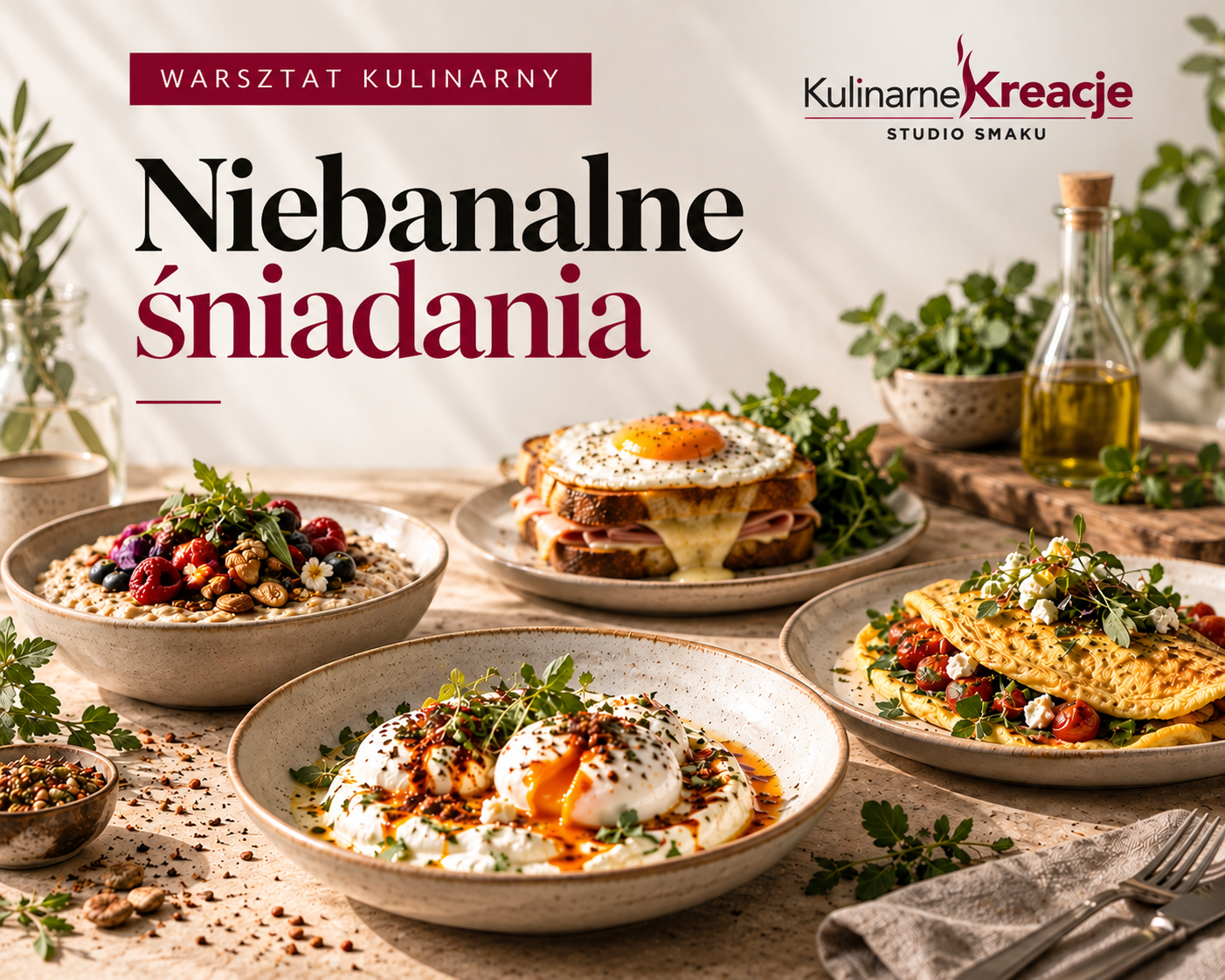 Niebanalne śniadania - Warsztat kulinarny