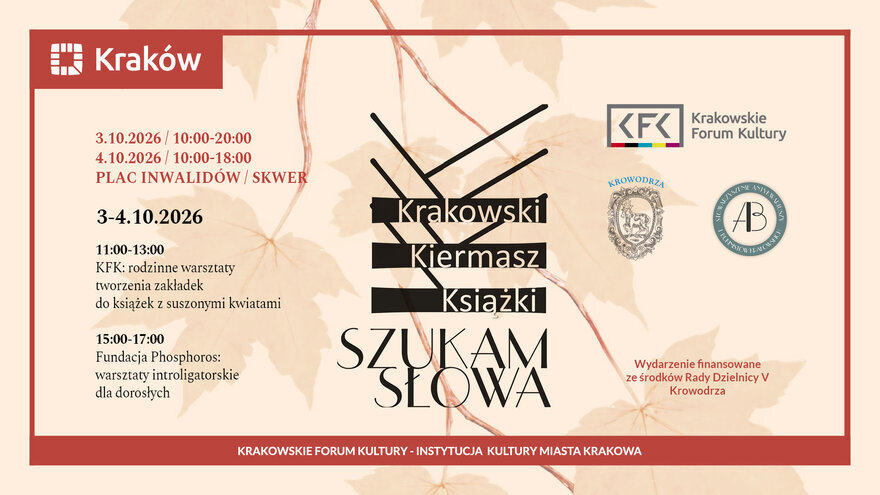 Krakowski Kiermasz Książki „Szukam słowa”