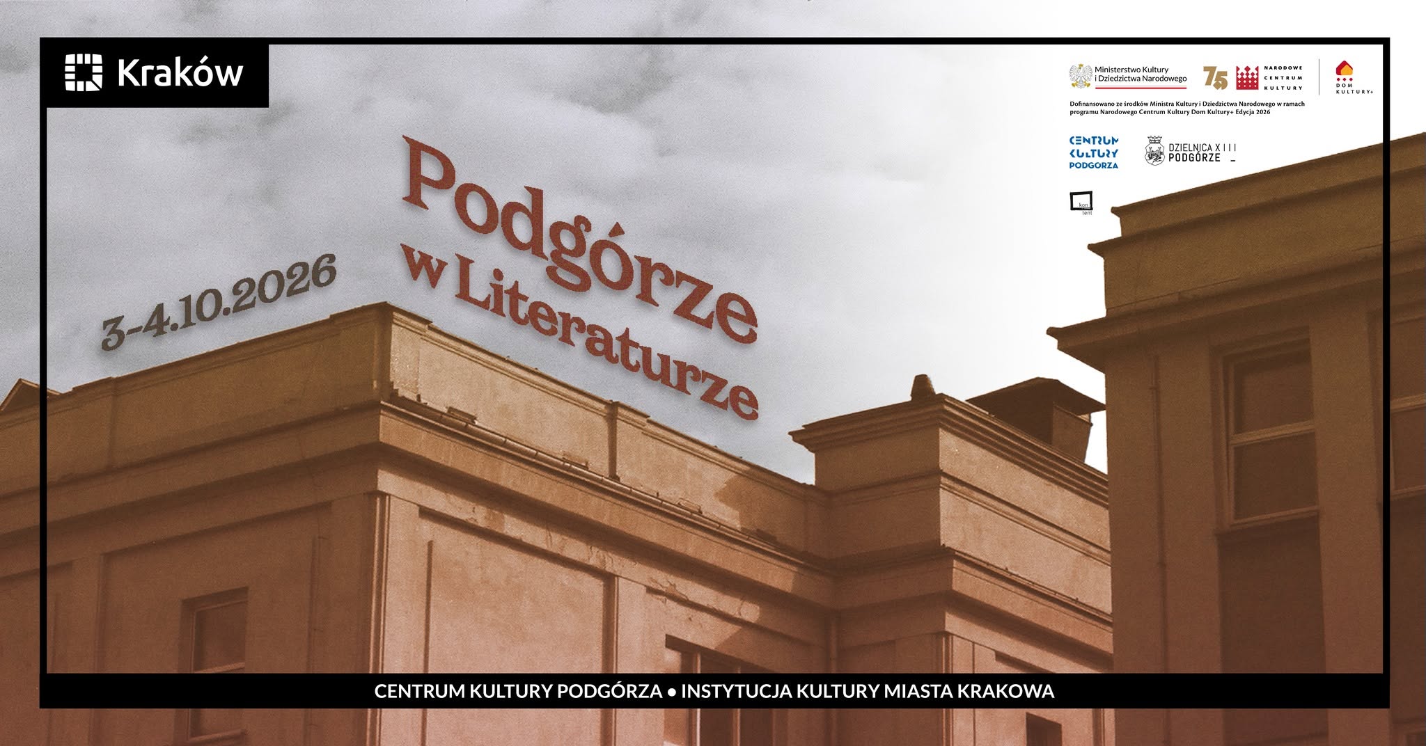 Podgórze w Literaturze – dzielnicowy mikrofestiwal