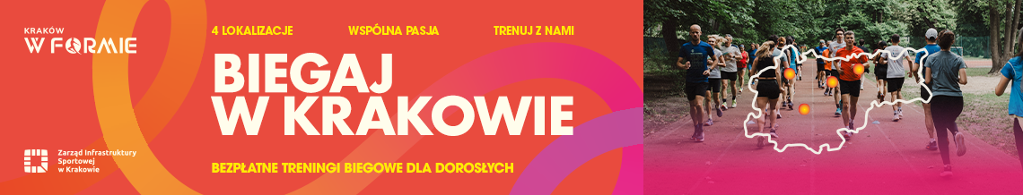 Biegaj w Krakowie – otwarte treningi biegowe