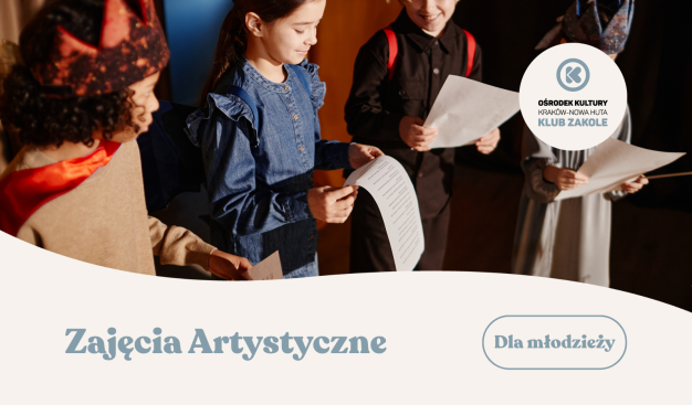 Zajęcia teatralne dla młodzieży 11+ w Klubie Zakole