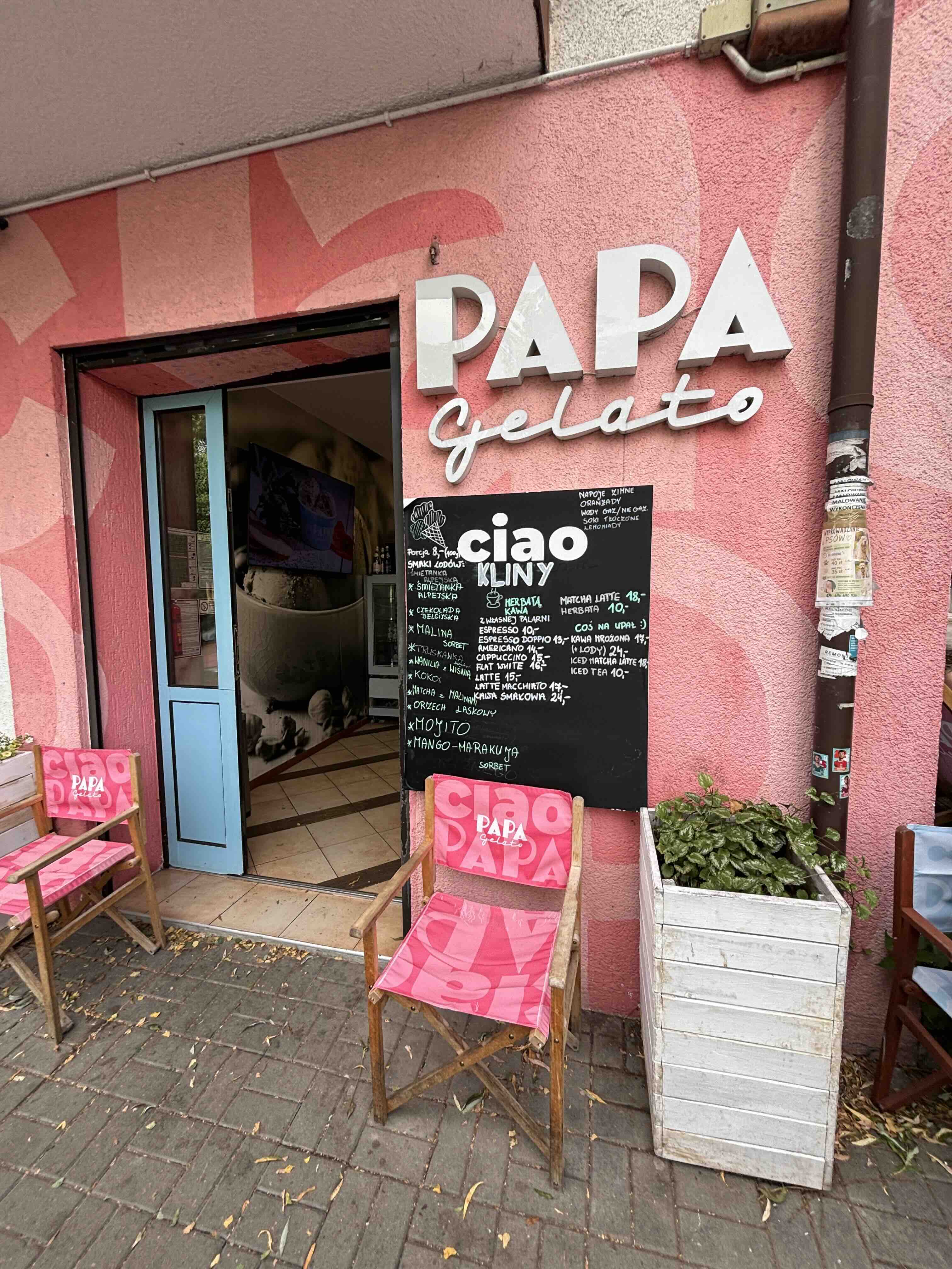 Lodziarnia Papa Gelato Kliny